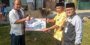 Pemkab Batu Bara Serahkan 41 Ekor Hewan Kurban