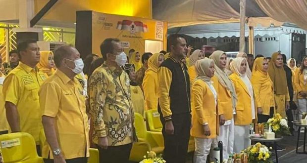 Bupati Nias Barat Dr. Era Era Hia, M.M.,M.Si, Hadiri Pelantikan Ketua IIPG se-Sumatera Utara