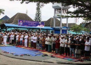Gelar Shalat Idul Adha 1443 H, Warga Binaan Rutan 1 Medan Penuhi Shaf Shalat