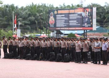 Polda Sumut Berangkatkan 550 Personel Amankan Pilkades Palas
