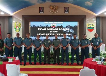 Danki A Yonmarhanlan l Hadiri Undangan Pangdam l BB Dalam Kegiatan Komsos Bersama Aparatur Pemerintah