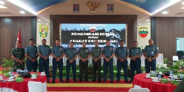 Danki A Yonmarhanlan l Hadiri Undangan Pangdam l BB Dalam Kegiatan Komsos Bersama Aparatur Pemerintah