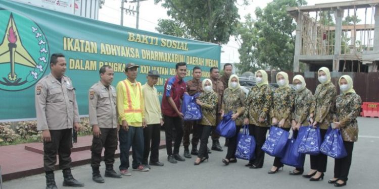 Sambut HBA ke-62, Kejari Medan Gelar Bakti Sosial