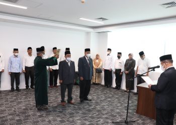Rektor UIN Sumut, Lantik Dr Maraimbang Daulay, MA Sebagai Wakil Rektor IV