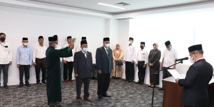 Rektor UIN Sumut, Lantik Dr Maraimbang Daulay, MA Sebagai Wakil Rektor IV