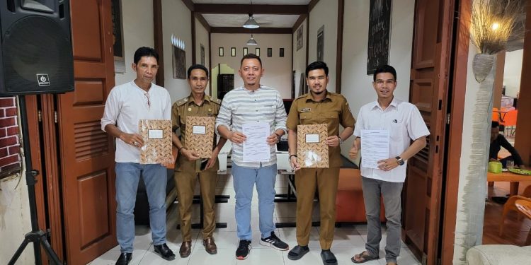PT Titech Karya Perdana MoU Bersama Kepala Desa di Kabupaten Deli Serdang, Bangun Rumah DP 0 Rupiah