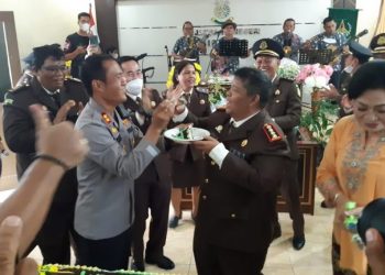 Kapolres Sibolga Bikin Kejutan di Hari Bhakti Adiyaksa, Kejari Irvan Samosir: Jujur Ini Sangat Surprise
