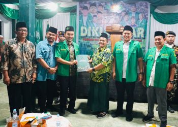 Buka Diklatsar I PAC GP Ansor Percut Sei Tuan, Adlin Tambunan : Kaderisasi Penting Demi Keberlangsungan Organisasi
