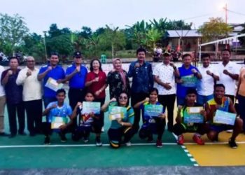 Kejuaraan Bola Volly Pra Porprovsu Wilayah V Kepulauan Nias Berakhir