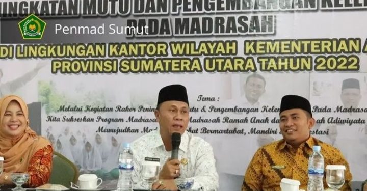 Kabid Penmad Optimis Mutu Dan Kualitas Pendidikan Madrasah di Sumut Akan Meningkat