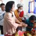 Satika Simamora dan Putri Otonomi Indonesia Hadiri Pengobatan Gratis di Puskesmas Siborongborong
