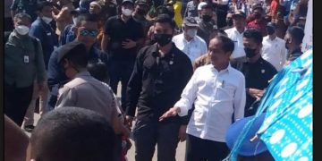 Presiden RI, Ir H Joko Widodo Kunjungi Kota Belawan