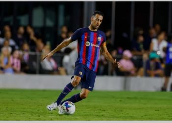 Sergio Busquets jadi tokoh utama, Galak betul di atas lapangan!