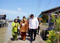 Wali Kota Medan Kunjungi Rumah Apung Di Belawan