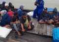 Direktorat Polisi Perairan dan Udara Polda Sumut menangkap sebuah kapal berisi 91 pekerja migran ilegal asal Indonesia