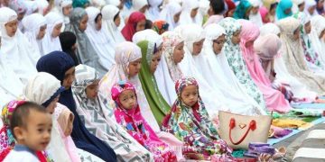 Jamaah Tarekat Naqsabandiyah di Sumatera Utara Lebaran Idul Adha Hari Ini