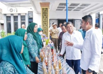 Tim Penilai Kelurahan Sumut Kunjungi Desa Muliorejo di Deli Serdang