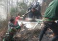 Kebakaran Hutan dan Lahan di Muara Taput, Satu Warga Hangus Terbakar
