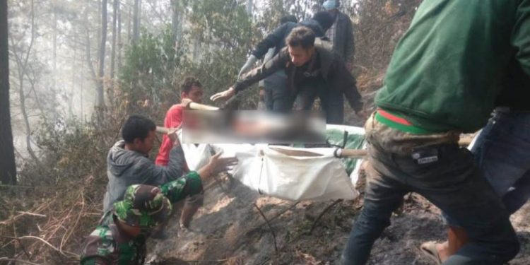 Kebakaran Hutan dan Lahan di Muara Taput, Satu Warga Hangus Terbakar