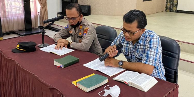 Rutin Binrohtal, Bentuk Karakter Personel Polres Tapteng Lebih Humanis