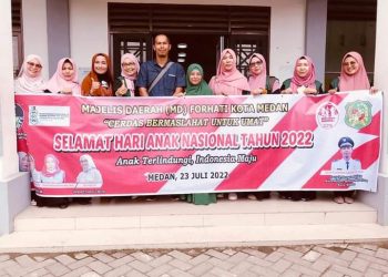 MD FORHATI Medan  bersama  Kelurahan Rengas Pulau  Gelar Gebyar Hari Anak Nasional 2022 “Anak Terlindungi, Indonesia Maju”