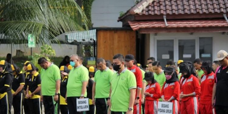 Hari Bhakti Adhyaksa ke-62, Kejati Lampung Gelar Pekan Olah Raga