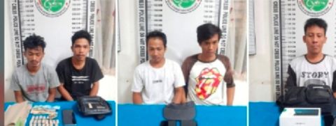 Lima Pria Ditangkap Ketika Sedang Duduk Santai Diteras Rumahnya, Berikut Penyebabnya !!