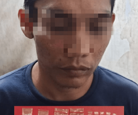 Tersangka Pengedar Sabu Digelandang ke RTP Polres Batu Bara