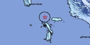 Gempa Bumi Magnitudo 4,9 Guncang Nias Selatan