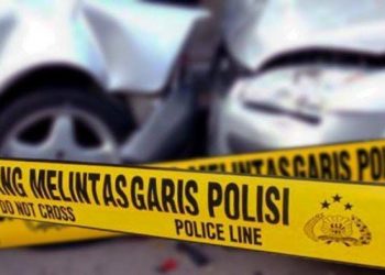 Kecelakaan Mengerikan di Sumut, Sepeda Motor Ditabrak Mobil, IRT Tewas