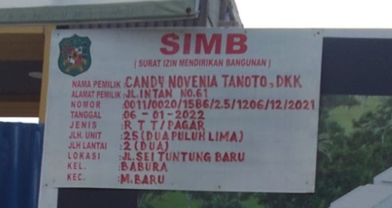 Sejumlah Bangunan Sudah Dilaporkan, Belum Ada Tindakan, Dinas PKP2R Terkesan Tutup Mata