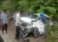 Kecelakaan Maut, Mobil Rem Blong Terjun ke Jurang Sedalam 20 Meter di Sembalun, 3 Tewas