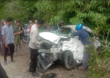 Kecelakaan Maut, Mobil Rem Blong Terjun ke Jurang Sedalam 20 Meter di Sembalun, 3 Tewas