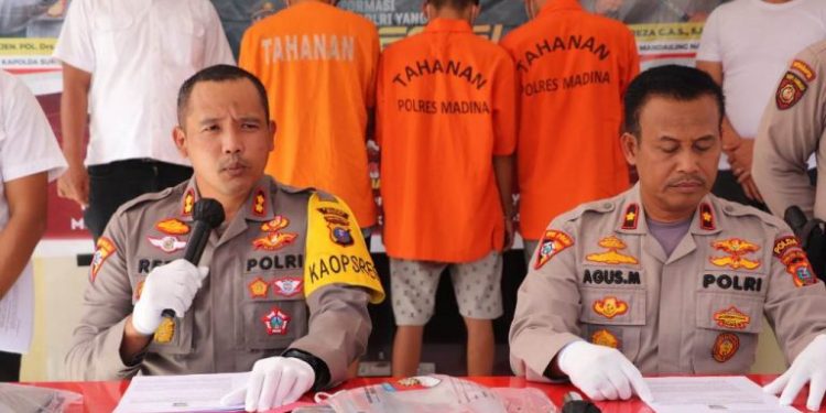 Sat Reskrim Polres Madina Ungkap 2 Kasus Pencurian