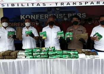 Polda Sumut Sita 30 Kg Sabu, 1.996 Butir Pil Ekstasi dan 10 Kg Ganja
