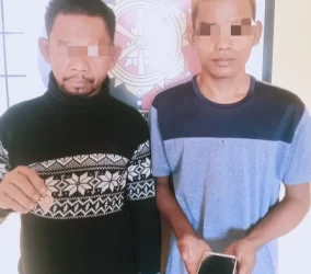 Dua Pencuri Sepeda Motor Diamankan Polsek Padang Bolak Tapsel
