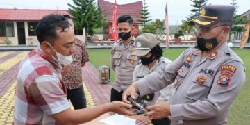 Pemeriksaan Personel dan Senjata Api di Polres Humbahas, Ada Apa?