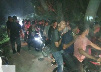 Polisi Bubarkan Hajatan Secara Paksa Setelah Mendapat Laporan Dari Masyarakat