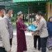Peringati Tahun Baru Islam, Polsek Batang Kuis Bersihkan Mesjid dan Bagikan Sembako