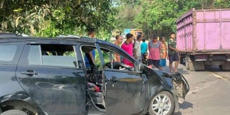 Kecelakaan Maut Mitsubishi L300 Vs Truk di Sumut, Dua Orang Tewas