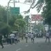 Tawuran Antar Pelajar Di Kota Medan Berujung kaca sekolah dan dua unit mobil rusak