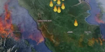 19 Titik Panas Terdeteksi di Sumut, Suhu Tertinggi Capai 35⁰ C
