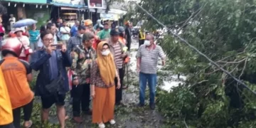 Ini Pesan Plt Wali Kota Terkait Puting Beliung yang Melanda Siantar