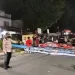 Diterpa Angin Kencang, Bilboard Jalan Ahmad Yani Miring, Arus Lalu Lintas Dialihkan