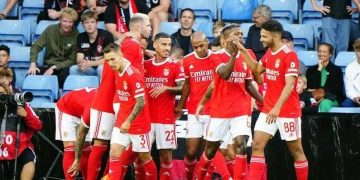 Benfica Sukses Menang Tipis Atas Tuan Rumah FC Midtjylland