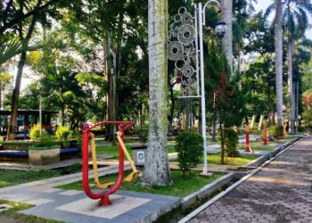 Taman Ahmad Yani Medan Kebanjiran