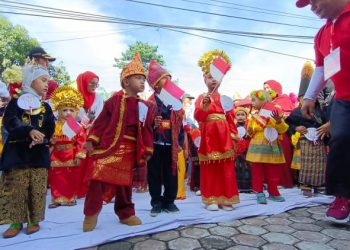 Kelurahan Amplas Gelar Festival Budaya Anak dan Sepeda Hias