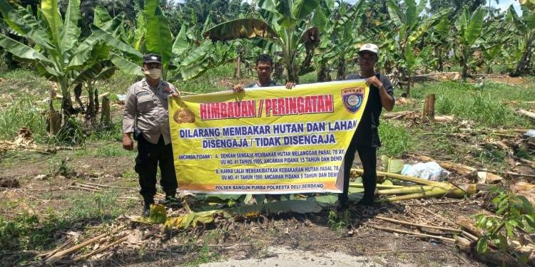 Polsek Bangun Purba Polresta Deli Serdang Laksanakan Patroli