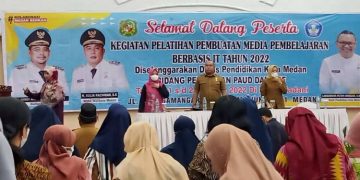 Tingkatkan Kemampuan Guru PAUD, Disdik Kota Medan Gelar Pelatihan Pembuatan Media Pembelajaran Berbasis IT
