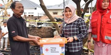 Kunjungi Korban Kebakaran, Wabup Madina Prihatin dan Salurkan Bantuan